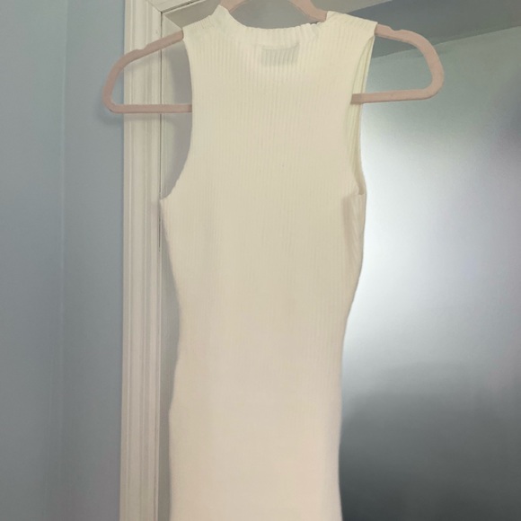 Sleeveless Ribbed Mini Dress - Picture 2 of 4